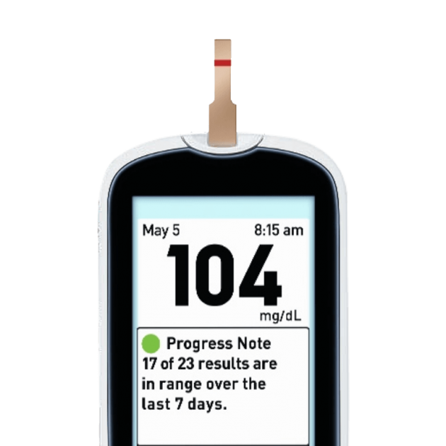 OneTouch Verio® meter Progress Note